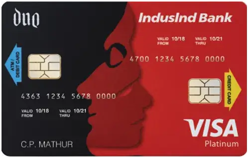 IndusInd Bank Duo Plus Credit Card