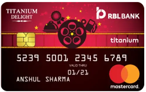 RBL Titanium Delight Credit Card