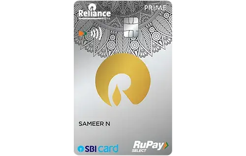 Reliance SBI PRIME Credit Card