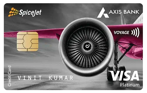 SpiceJet Axis Voyage Credit Card