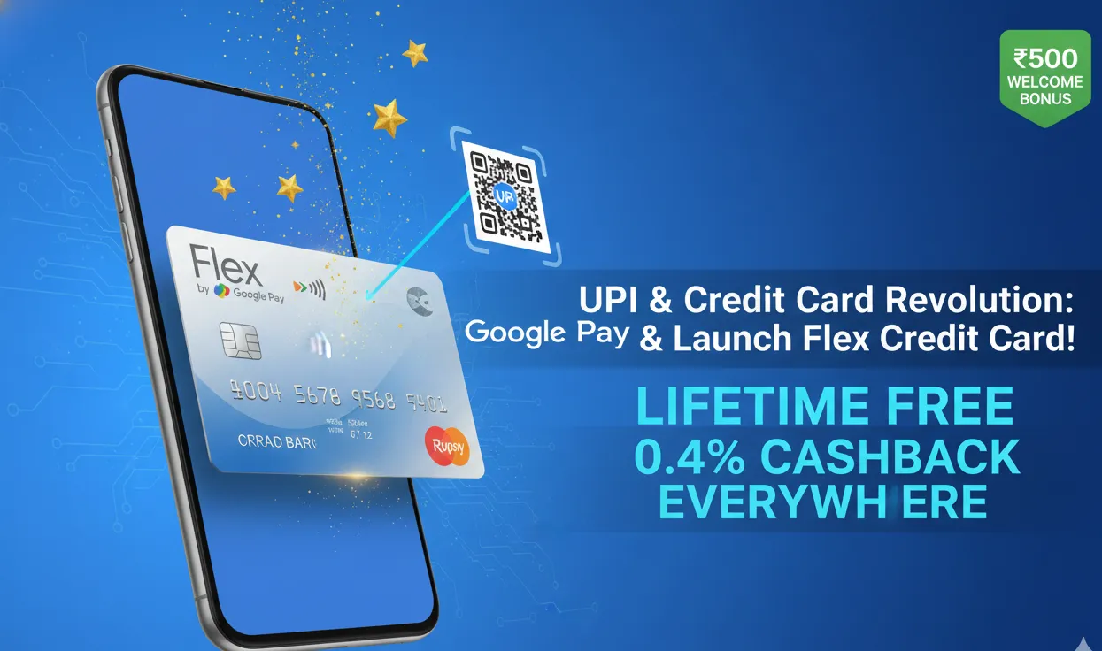 Google Pay Axis Flex Credit Card - UPI Credit Card