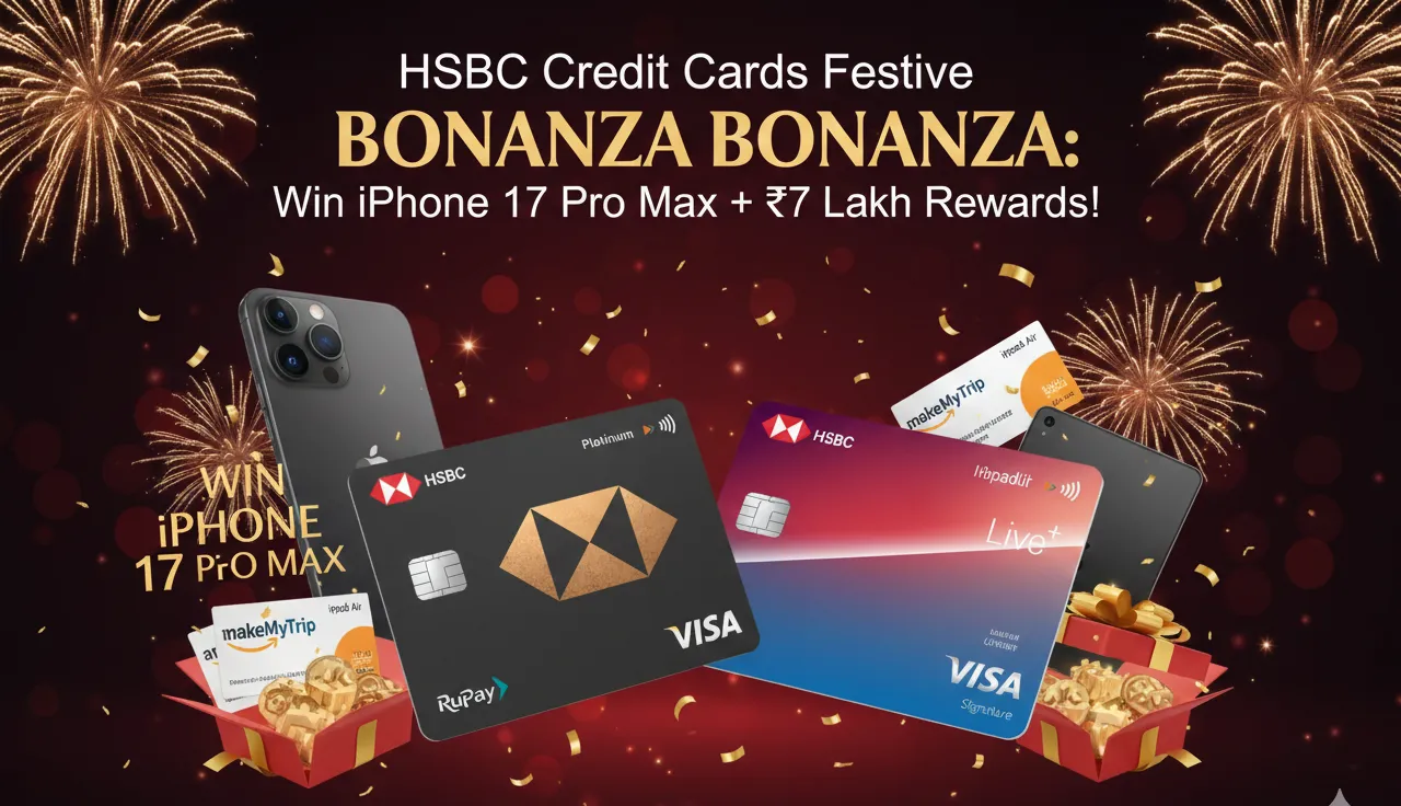 HSBC Credit Cards Festive Offer - Win iPhone 17 Pro Max